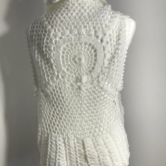 Top white crochet - Picture 11 of 11